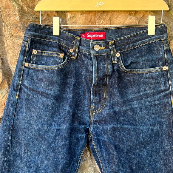 Supreme men’s button fly jeans / 30 slim - Picture 7 of 16